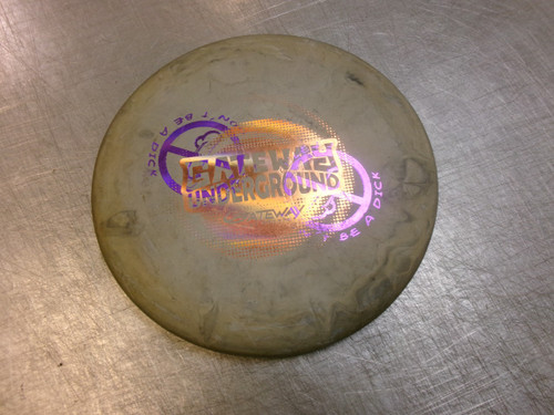 Vist Large View of Product Image Which is Used Gateway UNDERGROUND Disc Golf Putter Grey