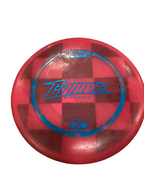 Vist Large View of Product Image Which is Used Discraft COMET Disc Golf Mid Range Red