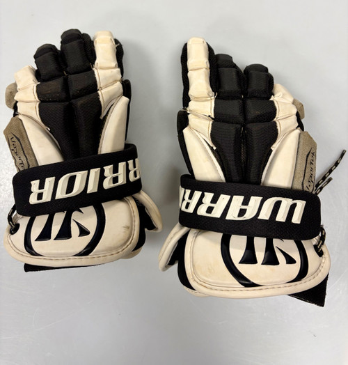 Vist Large View of Product Image Which is Used Warrior MAC D-LITE Lacrosse Gloves Mens Black 13"