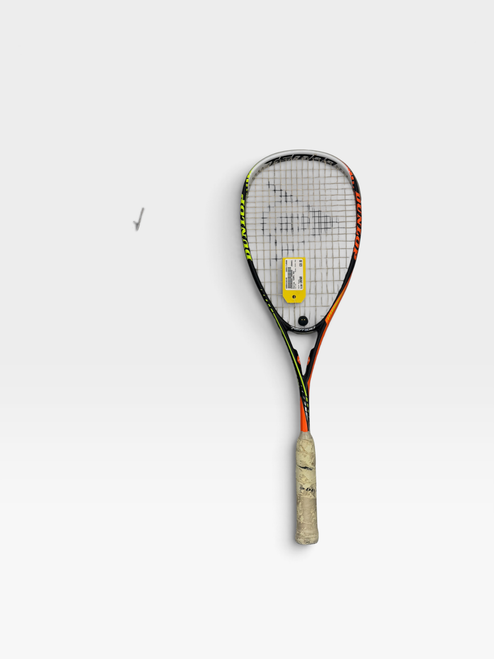 Vist Large View of Product Image Which is Used Dunlop TEMPO PRO Adult Squash Racquet Black Unknown