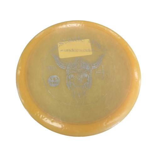 Vist Large View of Product Image Which is Used Westside UNDERWORLD VIP DRIVER Disc Golf Driver Gold