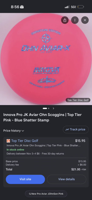 Vist Large View of Product Image Which is New Innova Pro JK Aviar Ohn Scoggins