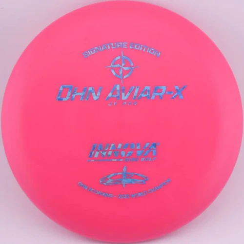 Vist Large View of Product Image Which is New Innova Pro JK Aviar Ohn Scoggins | Top Tier Pink Putter
