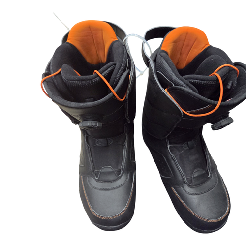 Vist Large View of Product Image Which is Used Rossignol CRANK BOA H4 SNOWBOARD BOOTS Mens Snowboard Boots Black Senior 12
