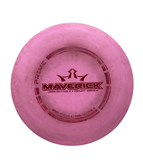 Vist Large View of Product Image Which is Used Dynamic Discs MAVERICK Disc Golf Driver Pink