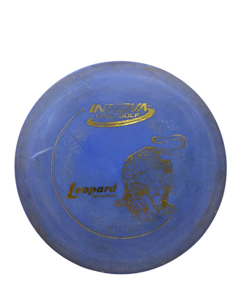 Vist Large View of Product Image Which is Used Innova LEOPARD Disc Golf Driver Royal Blue