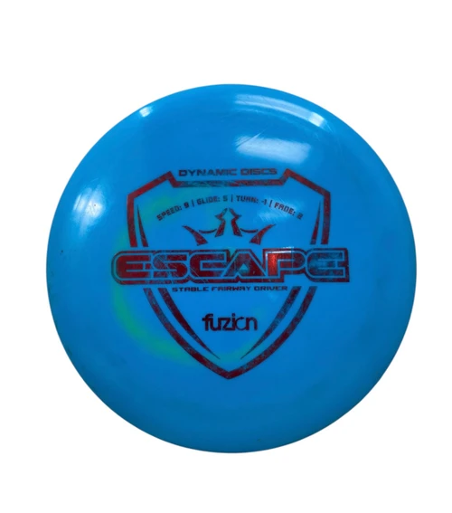 Vist Large View of Product Image Which is Used Dynamic Discs ESCAPE Disc Golf Driver Royal Blue