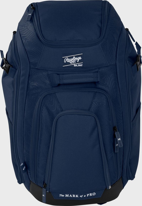 Vist Large View of Product Image Which is Rawlings Legion 2 Baseball/Softball Backpack, Navy