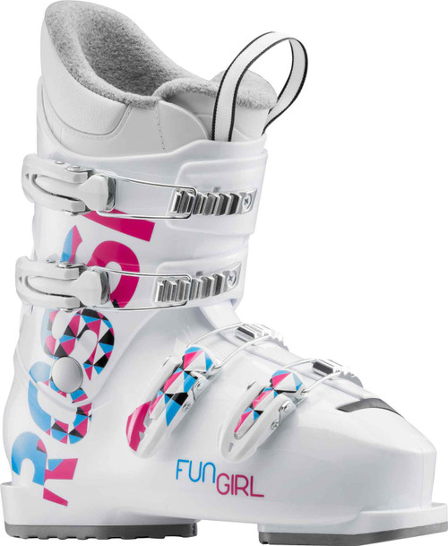 Vist Large View of Product Image Which is Used Rossignol FUN GIRL 4 Girls 23.5 Kids Ski Boot 