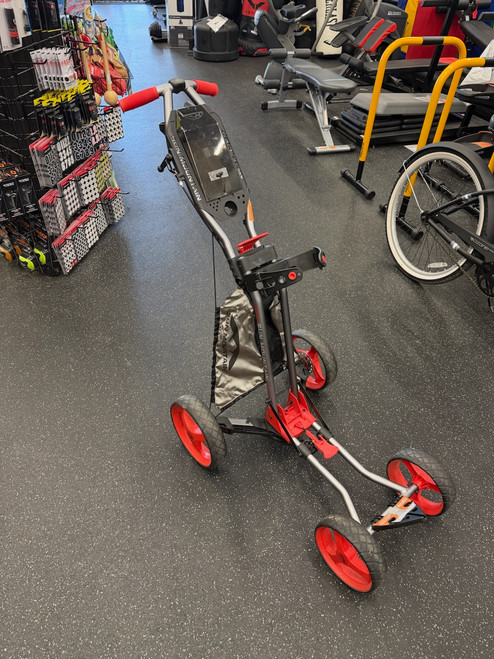 Vist Large View of Product Image Which is Used Sun Mountain MICRO CART 4 WHEEL PUSH CART Golf Cart 4 Wheel