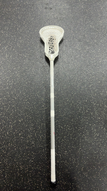 Vist Large View of Product Image Which is Used Brine F10 POWERGRIP SHAFT WITH WARRIOR WRP MID Men Atk/Mid Complete Stick White