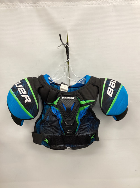 Vist Large View of Product Image Which is Used Bauer X Junior Shoulder Pads MD
