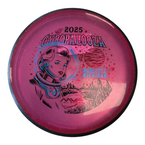 Vist Large View of Product Image Which is Used MVP PARTICLE Disc Golf Putter Red 175g