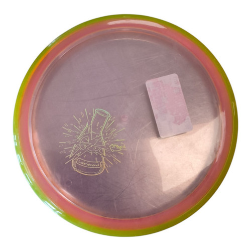 Vist Large View of Product Image Which is Used Axiom PYRO Disc Golf Mid Range Pink 180g