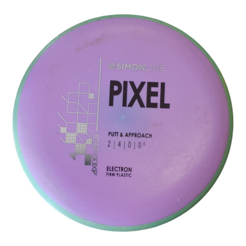 Vist Large View of Product Image Which is Used Axiom PIXEL Disc Golf Putter Purple 176g