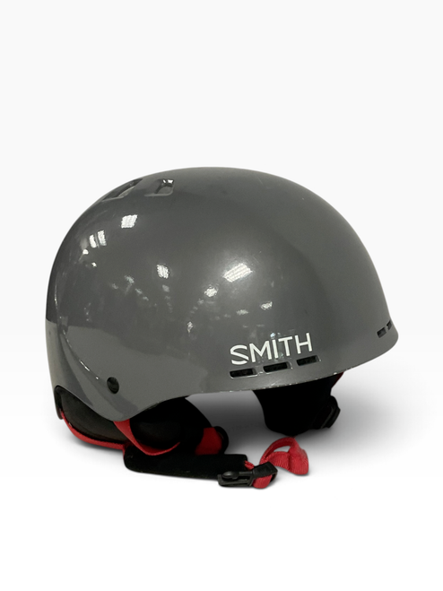 Vist Large View of Product Image Which is Used Smith HOLT Snowsport Helmet Adult Grey MD