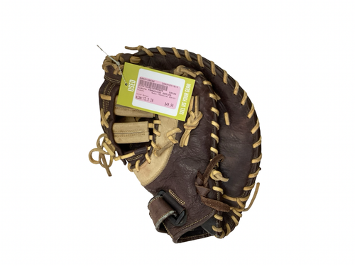 Vist Large View of Product Image Which is Used Mizuno FRANCHISE SERIES BB/SB First Base RH Throw Brown 12 1/2"