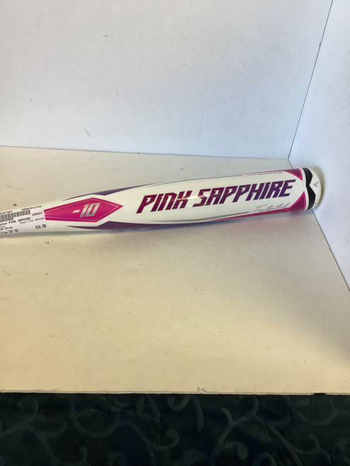 Vist Large View of Product Image Which is Used Easton PINK SAPHIRE BB/SB Fastpitch Bat 29"