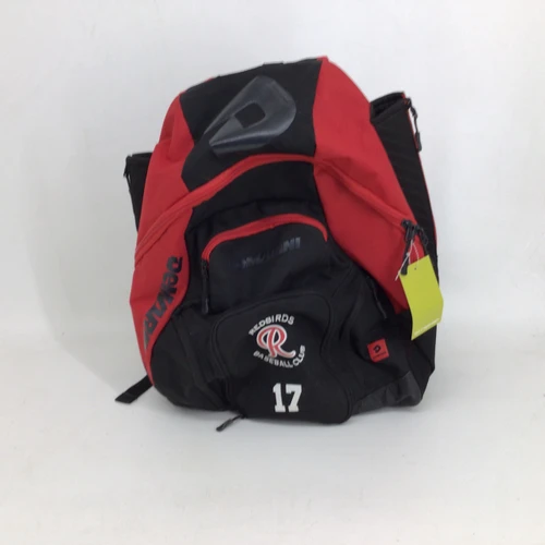 Vist Large View of Product Image Which is Used Demarini VOODOO OG BACKPACK BB/SB Player Backpack Red