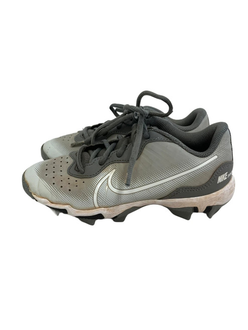 Vist Large View of Product Image Which is Used Nike Alpha Huarache Keystone Jr 2 BB/SB Cleats Grey  