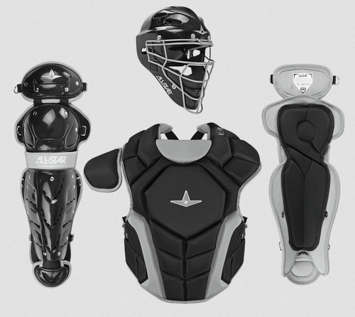 Vist Large View of Product Image Which is New All-Star Top Star 7-9 Baseball Catchers Set BK
