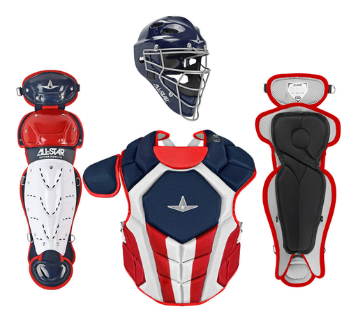 Vist Large View of Product Image Which is New All-Star Top Star 9-12 Baseball Catchers Set USA