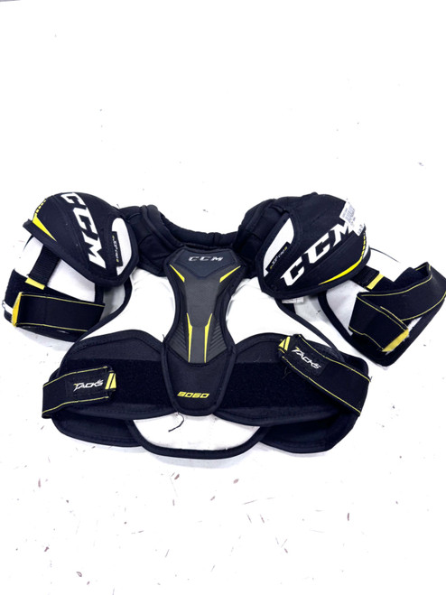 Vist Large View of Product Image Which is Used CCM 9060 Junior Shoulder Pads SM