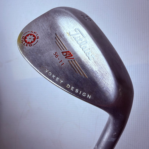 Vist Large View of Product Image Which is Used Titleist BV VOKEY 56-11 Golf Wedge Mens RH 56 Degree