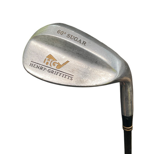 Vist Large View of Product Image Which is Used HENRY GRIFFITTS 60 SUGAR Golf Wedge Mens RH 60 Degree