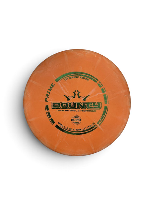 Vist Large View of Product Image Which is Used Dynamic Discs BOUNTY Disc Golf Driver Orange