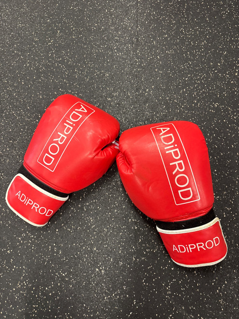 Vist Large View of Product Image Which is Used ADIPRO BOXING GLOVES Boxing Gloves Red Senior