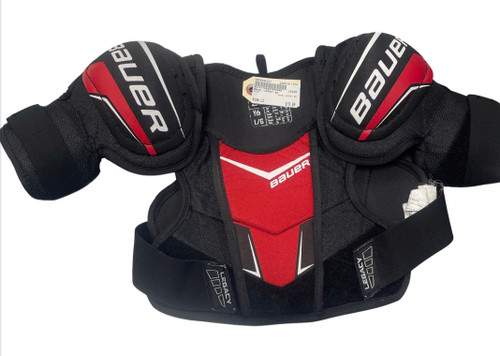 Vist Large View of Product Image Which is Used Bauer LEGACY SP Youth Shoulder Pads LG