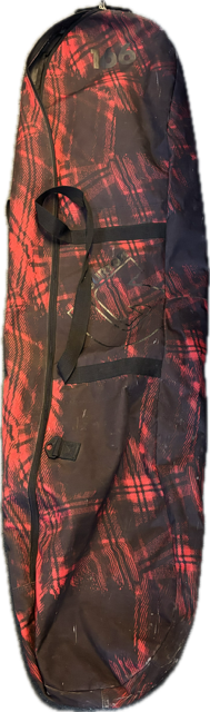 Vist Large View of Product Image Which is Used Burton Travel Snowboard Bag Red