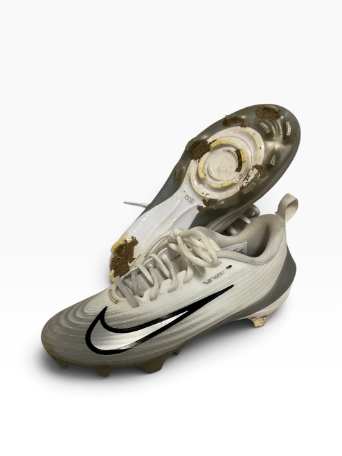 Vist Large View of Product Image Which is Used Nike VAPOR SPEED 3 Adult FB Cleats White Senior 7.5