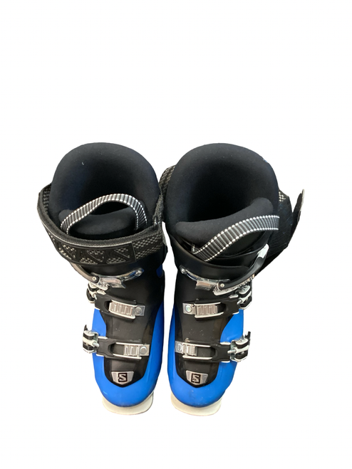 Vist Large View of Product Image Which is Used Salomon QST ACCESS 70T Boys DH Ski Boot Royal Blue 240 MP - J06 - W07