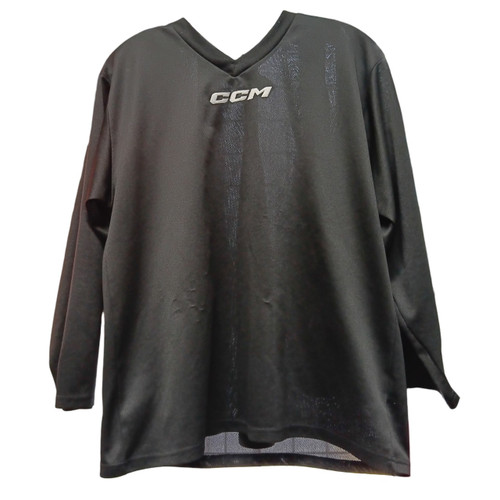 Vist Large View of Product Image Which is Used CCM Hockey Practice Jersey Black XL