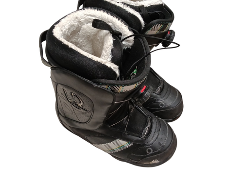 Vist Large View of Product Image Which is Used K2 HAVEN BOOTS Womens Snowboard Boots Black Senior 8