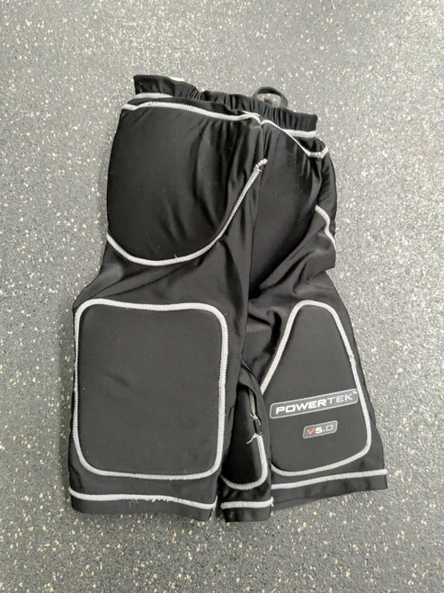 Vist Large View of Product Image Which is Used Powertek Ringette Girdle Black Junior