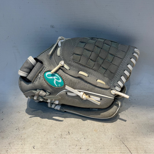 Vist Large View of Product Image Which is Used Rawlings REMIX BB/SB Glove RH Throw Royal Blue 9"
