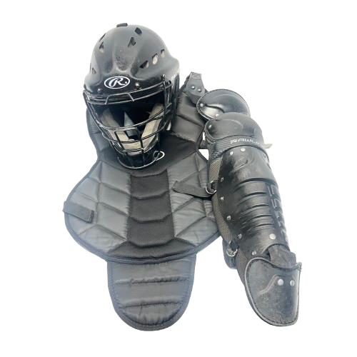Vist Large View of Product Image Which is Used Rawlings 7-9 PRODIGY Catchers Equipment Set Black