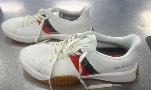 Vist Large View of Product Image Which is Used MensG Fore Golf Shoes White Senior 11.5