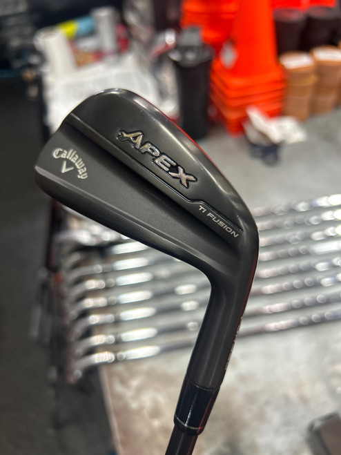 Vist Large View of Product Image Which is Used Callaway APEX TI FUSION Mens Individual Iron RH 7 Iron