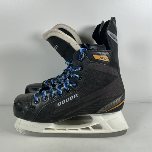 Vist Large View of Product Image Which is Used Bauer SUPREME 140  Hockey Skates Sz 9