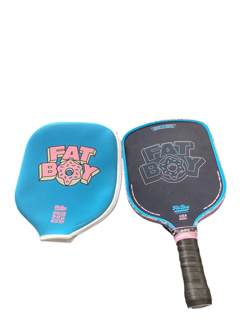 Vist Large View of Product Image Which is Used BREAD AND BUTTER FAT BOY Pickleball Racquet Royal Blue
