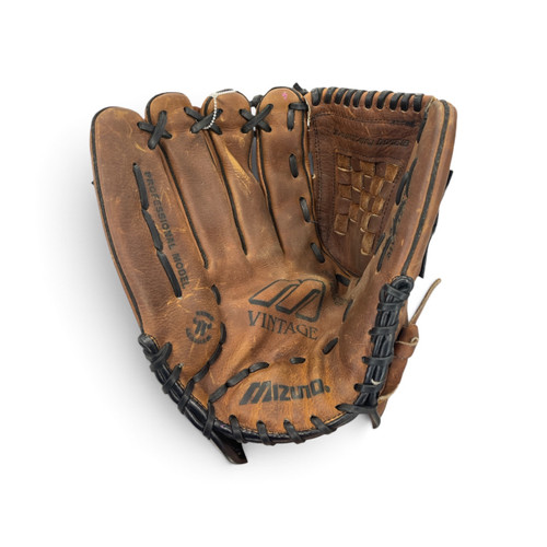 Vist Large View of Product Image Which is Used Mizuno MVT 1251 Baseball Glove 12.5" Left Hand Throw Brown, palm view
