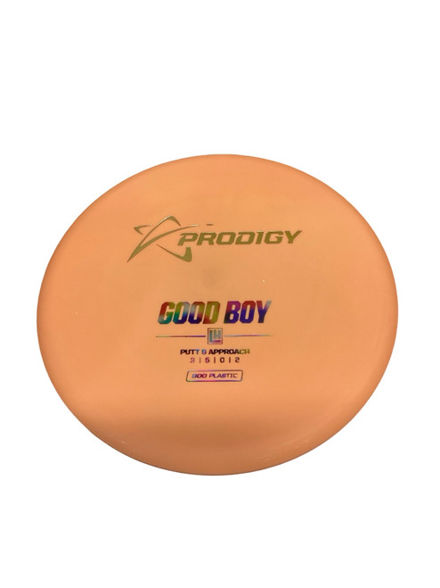 Vist Large View of Product Image Which is Used Prodigy GOOD BOY Disc Golf Putter Orange 174g