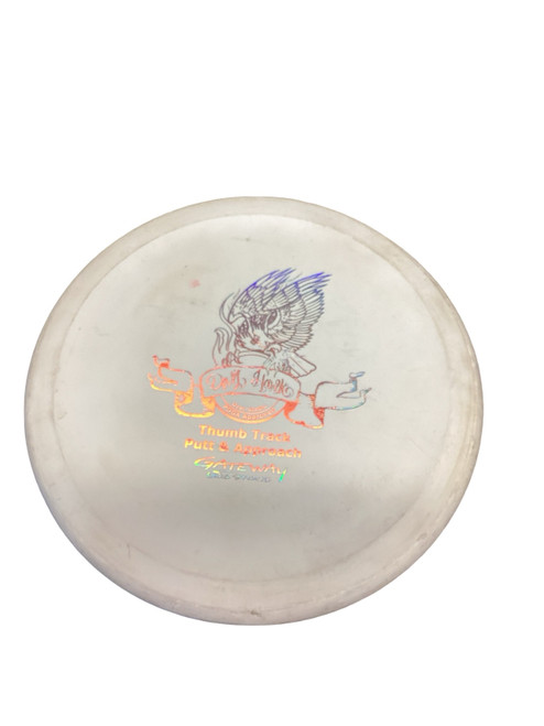Vist Large View of Product Image Which is Used Gateway DEVIL HAWK Disc Golf Mid Range White 170g