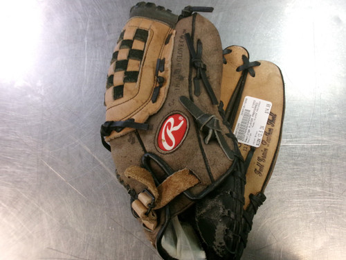 Vist Large View of Product Image Which is Used Rawlings PLAYER PREFERRED BB/SB Glove RH Throw Brown 12 1/2"