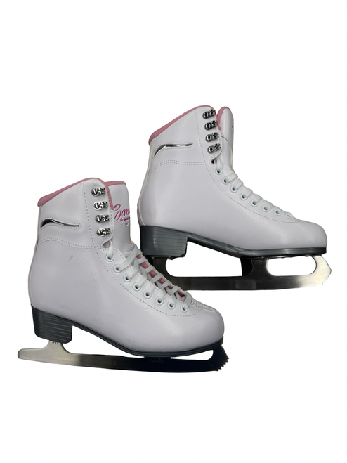 Vist Large View of Product Image Which is Used Jackson CAMEO 180 WomensFigure Skate White Senior 7