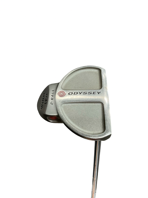 Vist Large View of Product Image Which is Used Odyssey WHITE HOT 2 BALL Mens Putter RH